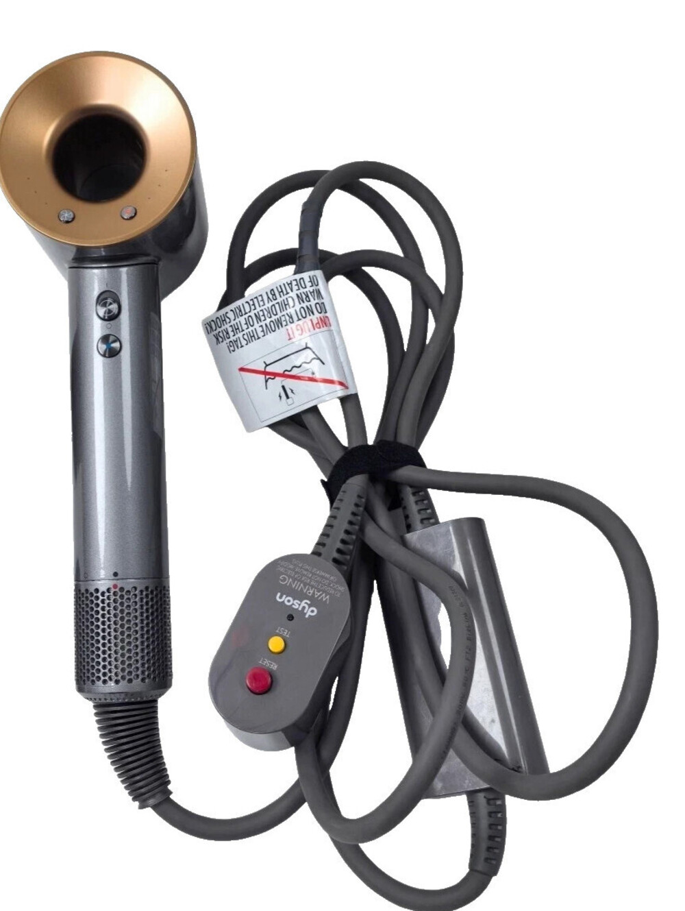 Used-Dyson Supersonic Genuine Hair Drye Nickel-Copper (no attachments)